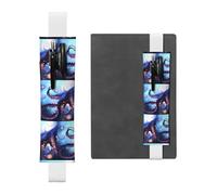 WZYCWB Les pochettes à crayons en PVC avec bandes élastiques et marque-pages sont le meilleur choix de cadeau.