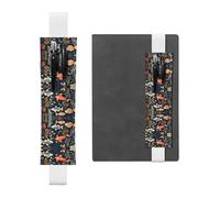 WZYCWB Les pochettes à crayons en PVC avec des bandes élastiques et des marque-pages sont les meilleurs choix de cadeaux.
