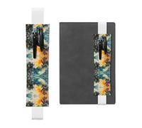WZYCWB Les pochettes à crayons Fluid Art Diary, les porte-stylos en PVC et les porte-stylos avec bandes élastiques et marque-pages sont le meilleur choix de cadeau.