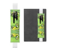 WZYCWB Les pochettes à crayons Green Duck Diary en PVC, les porte-stylos et les porte-stylos avec bandes élastiques et marque-pages sont le meilleur choix de cadeau, blanc, taille unique, blanc