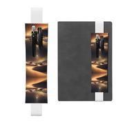 WZYCWB Les pochettes à crayons Sahara Desert Diary en PVC, les porte-stylos et les porte-stylos avec bandes élastiques et marque-pages sont le meilleur choix de cadeau.