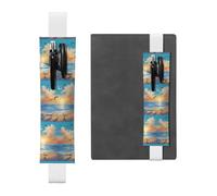 WZYCWB Les pochettes à crayons Seagulls by the Sea Diary, les porte-stylos en PVC et les porte-stylos avec bandes élastiques et marque-pages sont le meilleur choix de cadeau.