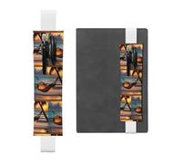 WZYCWB Les pochettes à crayons Sunset Beach Hamac, les porte-stylos en PVC et les porte-stylos avec bandes élastiques et marque-pages sont le meilleur choix de cadeau.