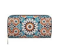 WZYCWB Les pochettes en cuir de cochon minuscule avec fermeture éclair et porte-cartes sont parfaites pour les voyages ou un usage quotidien, carrelage., Taille unique