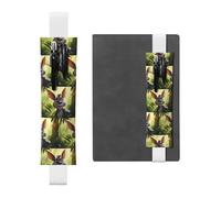 WZYCWB Les trousses à crayons Donkey in the Jungle Diary, les porte-stylos en PVC et les porte-stylos avec bandes élastiques et marque-pages sont le meilleur choix de cadeau.