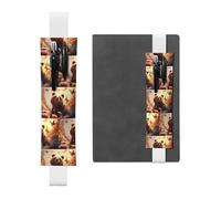 WZYCWB Les trousses à crayons Heads Up Bear Diary, les porte-stylos en PVC et les porte-stylos avec bandes élastiques et marque-pages sont le meilleur choix de cadeau.