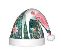 WZYCWB Licorne avec cheveux roses Nouvel An Chapeau de fête pour enfants, événement de Noël, spectacle, scène de vacances, fête, chapeau de Noël tendance pour enfants