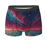 WZYCWB Like Jelly Sea Boxer imprimé pour homme - Slip respirant et à séchage rapide, multiple (S-XXL), noir, Small