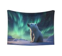 WZYCWB Little Polar Bear Couverture imprimée pour animal de compagnie - Convient pour niche pour animal de compagnie / panier pour chien / chat
