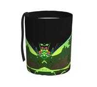 WZYCWB Lizard Looking Up at The Sky Poubelle de voiture portable, seau de rangement pratique, pratique et pliable, un must have pour les voitures.