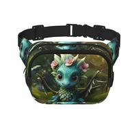 WZYCWB Magical Little Menglong Sac banane de sport, sac à bandoulière tendance et tendance, petit sac de voyage léger