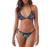 WZYCWB Maillot de bain bikini sexy imprimé python Circuit Board - Parfait pour les excursions à la plage d'été et les activités de natation, noir, XX-Large