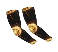 WZYCWB Manchons de protection solaire en forme de pissenlit lumineux, adaptés pour toutes les saisons, adaptés pour le golf, le cyclisme, la pêche, le jardinage, etc.