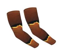 WZYCWB Manchons de protection solaire en forme de tête d'ours brun, adaptés pour toutes les saisons, adaptés pour le golf, le cyclisme, la pêche, le jardinage, etc.