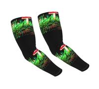 WZYCWB Manchons de protection solaire lumineux en forme de champignons glacés, adaptés pour toutes les saisons, adaptés pour le golf, le cyclisme, la pêche, le jardinage, etc.