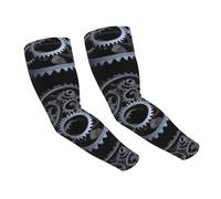 WZYCWB Manchons de protection solaire Metal Gear Ice-feeling - Convient pour toutes les saisons - Convient pour le golf, le cyclisme, la pêche, le jardinage, etc.