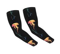 WZYCWB Manchons de protection solaire motif méduse abstraite, adaptés pour toutes les saisons, adaptés pour le golf, le cyclisme, la pêche, le jardinage, etc.