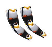 WZYCWB Manchons de protection solaire pingouin, adaptés pour toutes les saisons, adaptés pour le golf, le cyclisme, la pêche, le jardinage, etc.