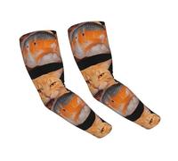 WZYCWB Manchons de protection solaire pour chat mangeant du poisson, adaptés pour toutes les saisons, adaptés pour le golf, le cyclisme, la pêche, le jardinage, etc.