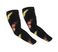 WZYCWB Manchons de protection solaire vintage en forme de papillon, adaptés pour toutes les saisons, adaptés pour le golf, le cyclisme, la pêche, le jardinage, etc.