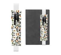 WZYCWB Marque-page en cuir avec motif fleurs de la forêt tropicale, réglable, parfait pour la rentrée scolaire, cadeaux de Noël