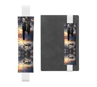 WZYCWB Marque-page en cuir réglable avec motif avions de vol - Parfait pour la rentrée des classes - Cadeau de Noël