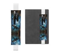 WZYCWB Marque-page réglable en cuir pour journal - Idéal pour la rentrée scolaire - Cadeau de Noël