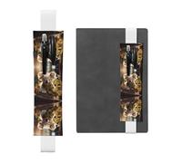 WZYCWB Marque-page réglable en forme de koala mignon pour journal, porte-stylo en cuir, parfait pour la rentrée scolaire, cadeau de Noël, marque-page en cuir, porte-stylo