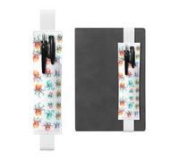 WZYCWB Marque-page réglable en forme de pieuvre liquide, porte-stylo en cuir, parfait pour la rentrée scolaire, cadeau de Noël, marque-page en cuir, porte-stylo