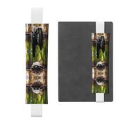 WZYCWB Marque-page réglable en forme de tortue mignonne, porte-stylo en cuir, parfait pour la rentrée scolaire, cadeau de Noël, marque-page en cuir, porte-stylo