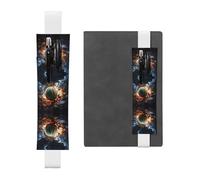 WZYCWB Marque-page réglable Lightning Fever en cuir pour journal, parfait pour la rentrée scolaire, cadeau de Noël, marque-page en cuir, porte-stylo