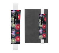 WZYCWB Marque-page réglable Splendid Fireworks pour journal, porte-stylo en cuir, parfait pour la rentrée scolaire, cadeau de Noël, marque-page en cuir, porte-stylo