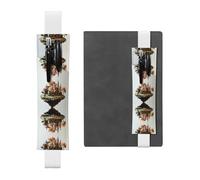 WZYCWB Marque-pages en cuir avec scène miniaturisée, marque-pages réglables, parfaits comme cadeau de rentrée scolaire ou de Noël