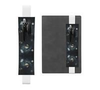 WZYCWB Marque-pages en cuir multi-planètes, marque-pages réglables, parfaits comme cadeaux de rentrée scolaire ou de Noël