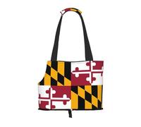 WZYCWB Maryland State Flag Sac à bandoulière pour animal domestique léger et respirant