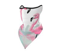 WZYCWB Masque de sport à motifs de poissons sous-marins adapté pour le cyclisme, la randonnée, le camping et d'autres activités de plein air., Flamant rose, Taille unique
