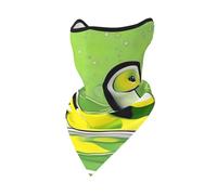 WZYCWB Masque de sport respirant Bird's Nest Golden Chicken imprimé adapté pour le cyclisme, les sports de loisirs, la randonnée, etc., Canard vert, Taille unique