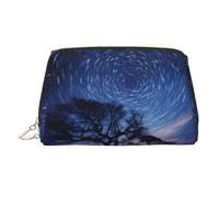 WZYCWB Middle Goose River Trousse à cosmétiques en cuir imprimé - Sac de rangement cosmétique élégant et portable, Nombreuses étoiles, Taille unique