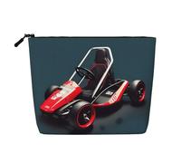 WZYCWB Mini trousse de maquillage à motif kart, sac de voyage multifonctionnel, rangement pour les nécessités quotidiennes