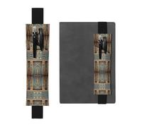 WZYCWB Miraculous Frescoes Porte-stylo en PVC grande capacité + trousse créative avec bande élastique antidérapante