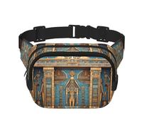 WZYCWB Miraculous Frescoes Sac banane de sport, sac à bandoulière tendance et tendance, petit sac de voyage léger