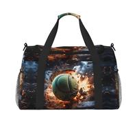 WZYCWB Panda Cubs in the Forest Sac de voyage portable Sac de week-end Sac de fitness Sac de yoga adapté pour le fitness et d'autres scénarios, Tennis Lightning Fever, Taille unique