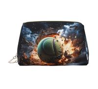 WZYCWB Panda Cubs in The Forest Trousse à maquillage en cuir imprimé pour femme - Élégant et doux, durable, Tennis Lightning Fever, Taille unique