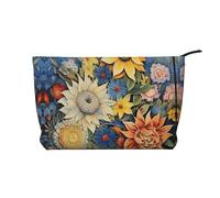 WZYCWB Panda Cubs in The Forest Trousse de toilette à motifs, indispensable pour organiser les cosmétiques et les produits de soins de la peau., Huile sur Toile Tournesol, Taille unique