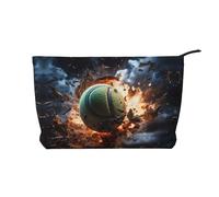 WZYCWB Panda Cubs in The Forest Trousse de toilette à motifs, indispensable pour organiser les cosmétiques et les produits de soins de la peau., Tennis Lightning Fever, Taille unique