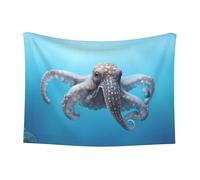 WZYCWB Petite couverture imprimée Octopus in The Sea pour animal domestique - Convient pour niche / panier pour chien / chat