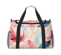 WZYCWB plumage Sac de voyage portable sac de week-end sac de fitness sac de yoga adapté pour le fitness et d'autres scénarios, Plumage, Taille unique