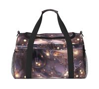 WZYCWB plumage Sac de voyage portable sac de week-end sac de fitness sac de yoga adapté pour le fitness et d'autres scénarios, Rose crystal, Taille unique