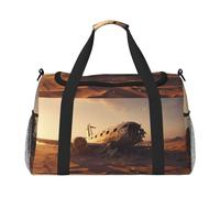 WZYCWB plumage Sac de voyage portable sac de week-end sac de fitness sac de yoga adapté pour le fitness et d'autres scénarios, Épave d'avion, Taille unique