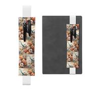 WZYCWB Pochettes à crayons en PVC avec bandes élastiques et marque-pages en forme de colibri, blanc, taille unique, blanc, Taille unique